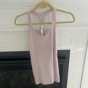 Lululemon Light Pink Tank (Size 6)
